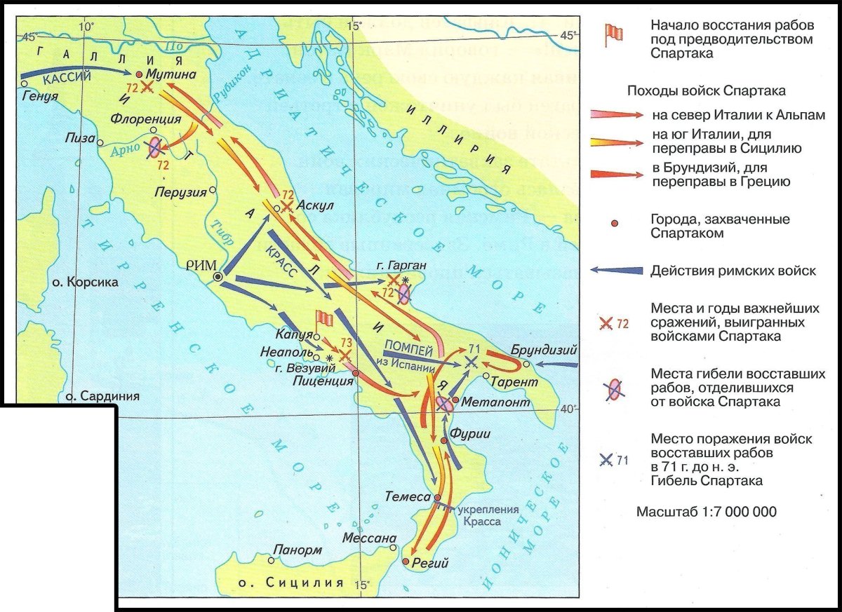 Спартак Гладиатор древний Рим