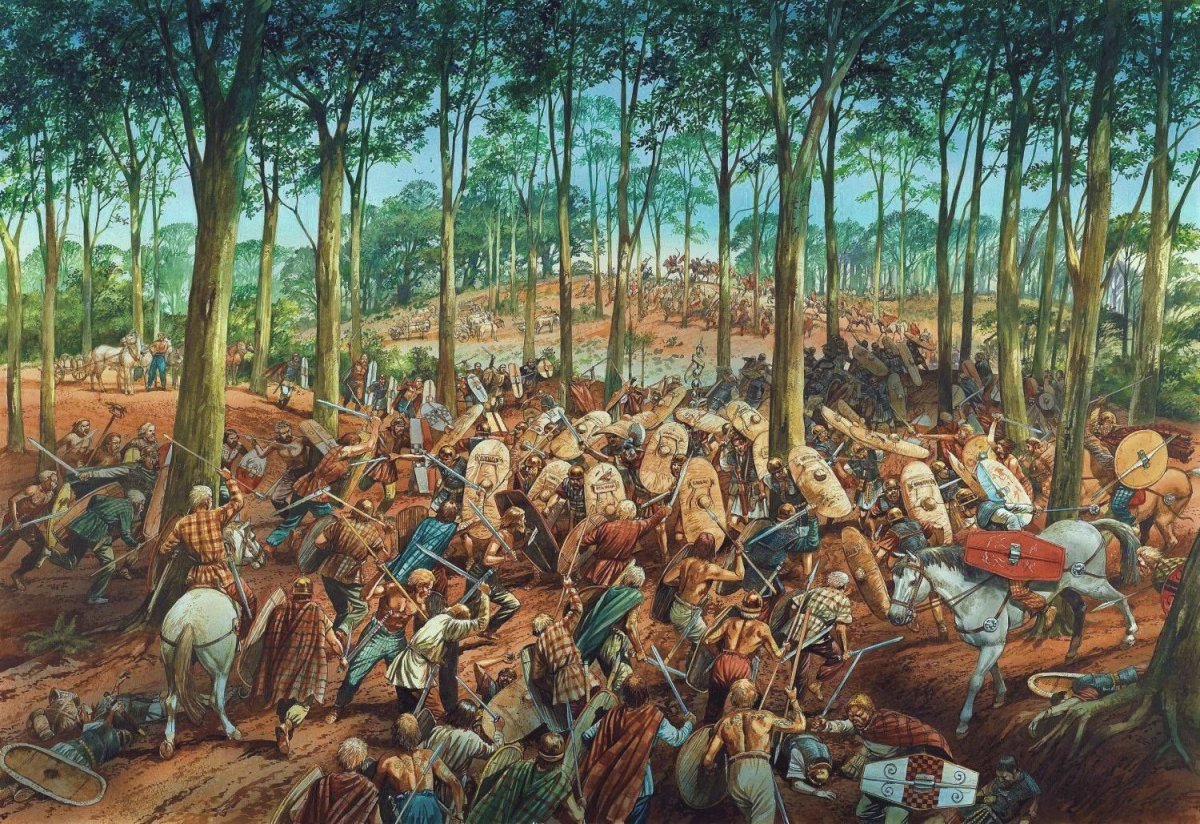 Цезарь битва при Алезии