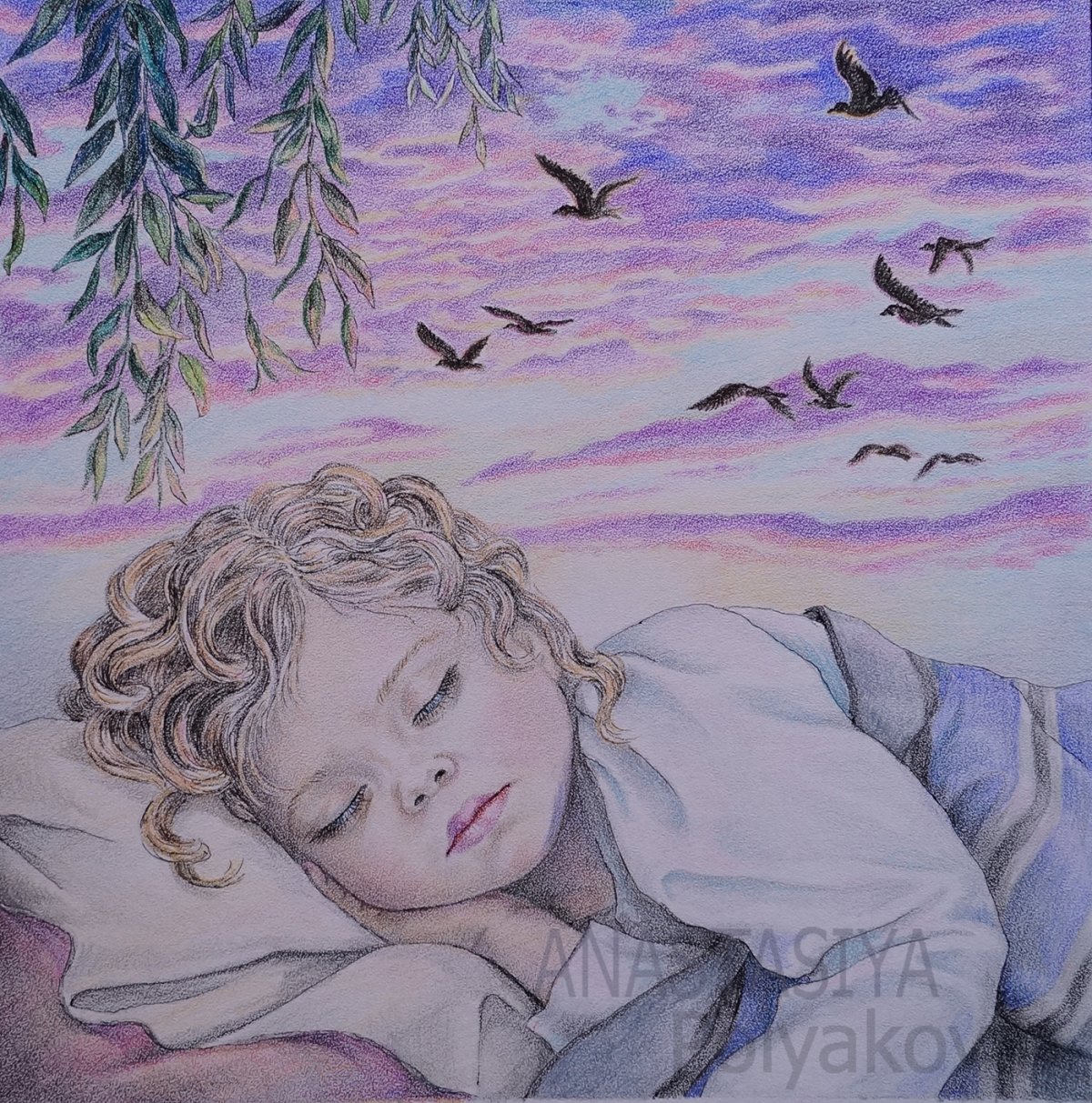 Иллюстрацию фантазия Никиты