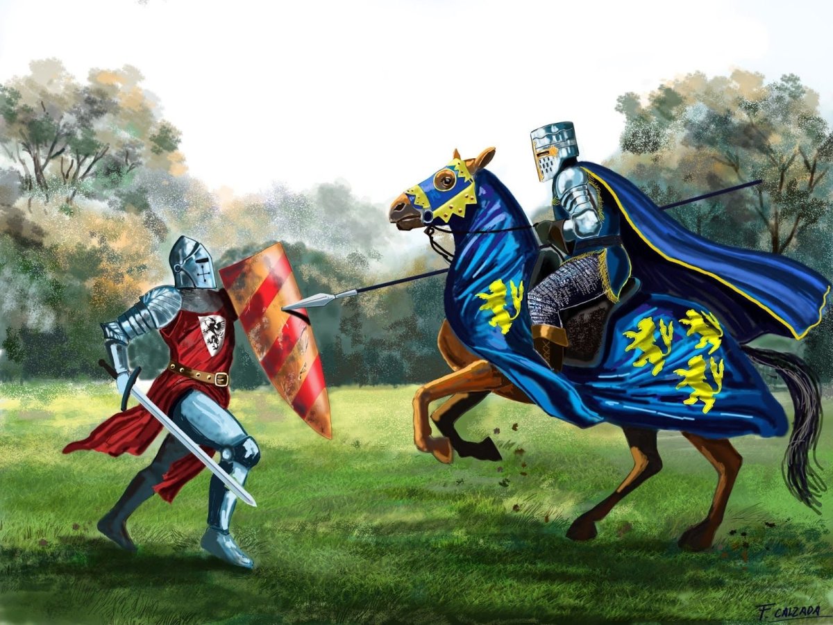 Эпоха средневековья Рыцари