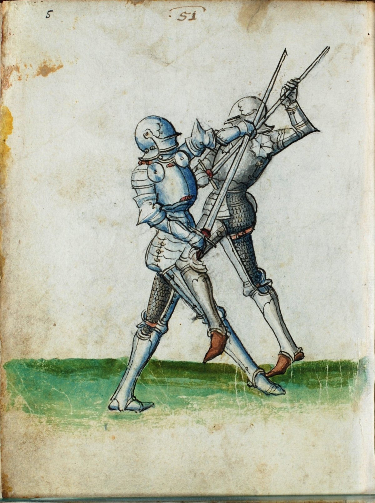 Фехтование рыцарей средневековья 15 век