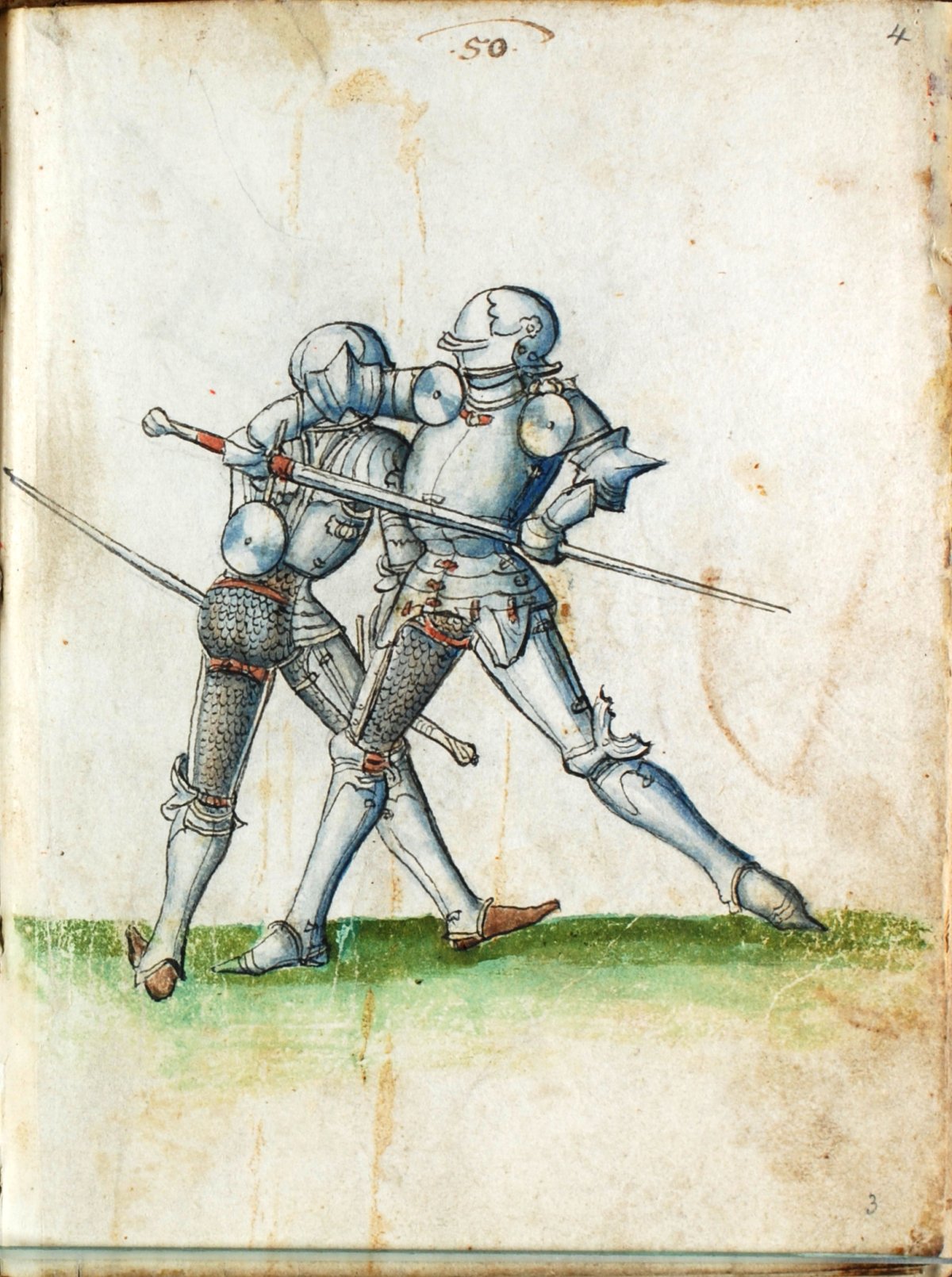 Фехтование рыцарей средневековья 15 век