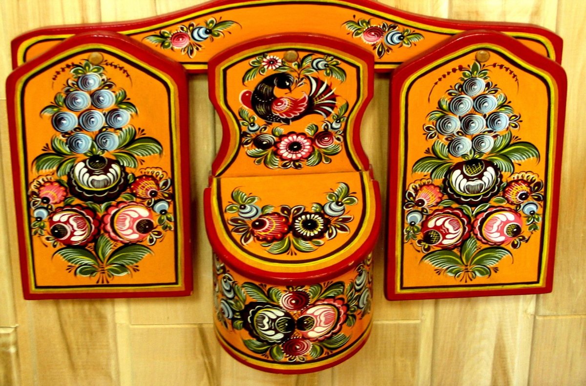 Берестяные туеса Мезень