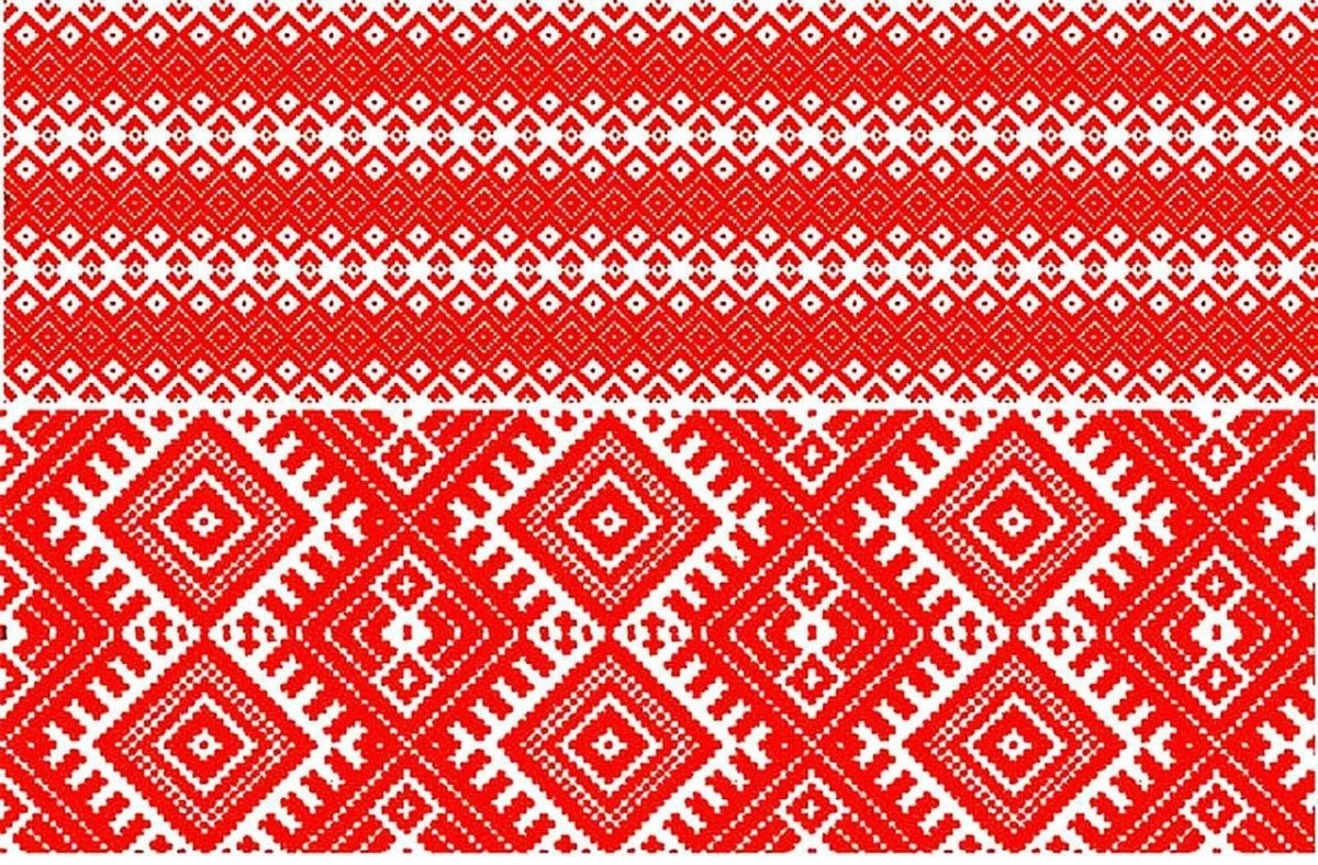 Рамка в народном стиле