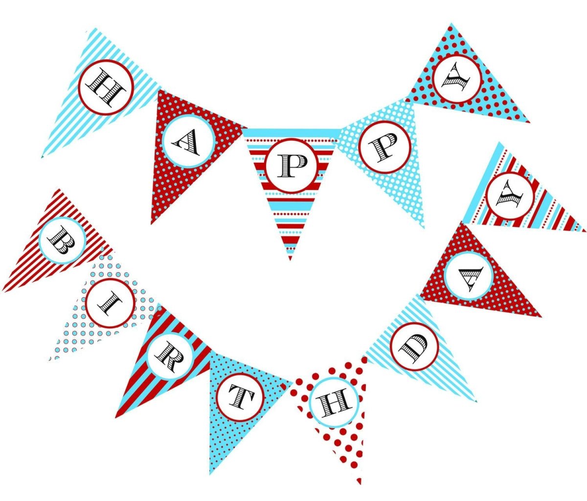 Лента флажок рисунок