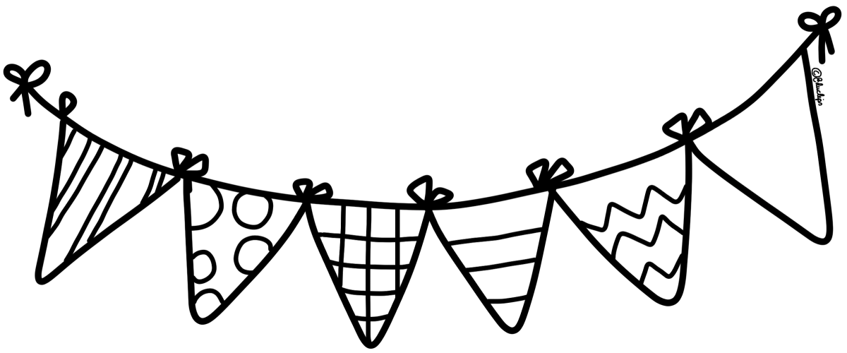 Цветные флажки для детского сада