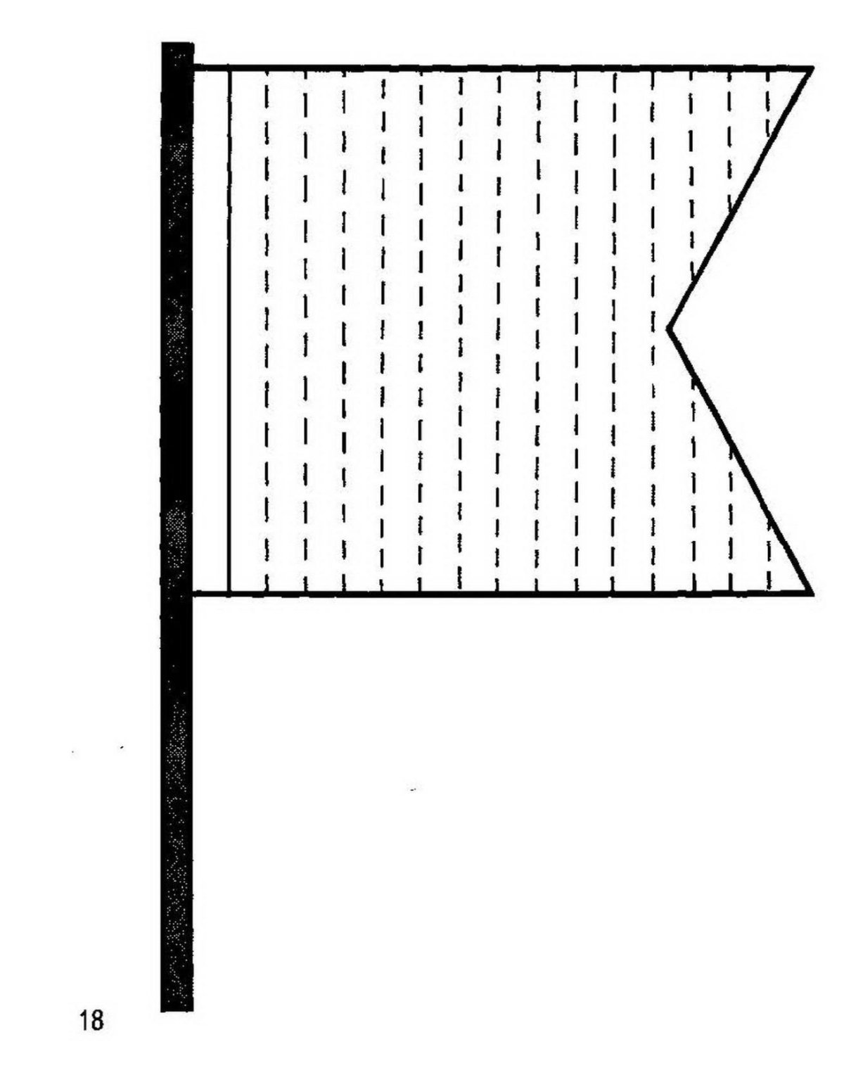 Раскраски флажков для малышей