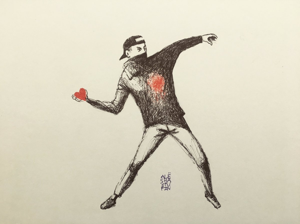 Памятник Данко рисунок