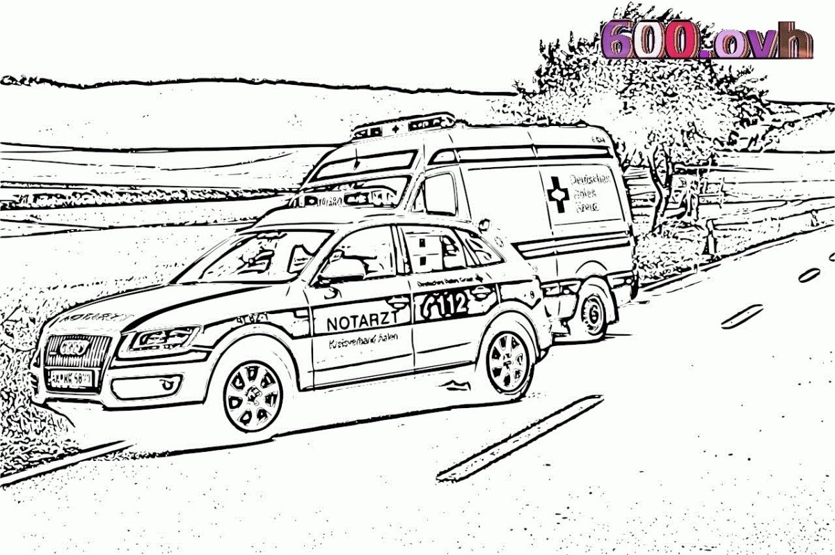 Раскраска Военная собака