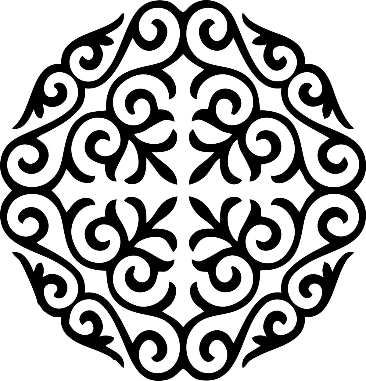 Оймо-чийме кыргызские орнаменты