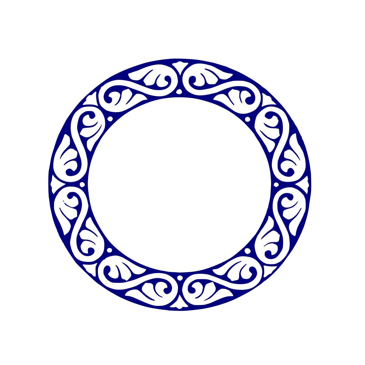 Круговой узор