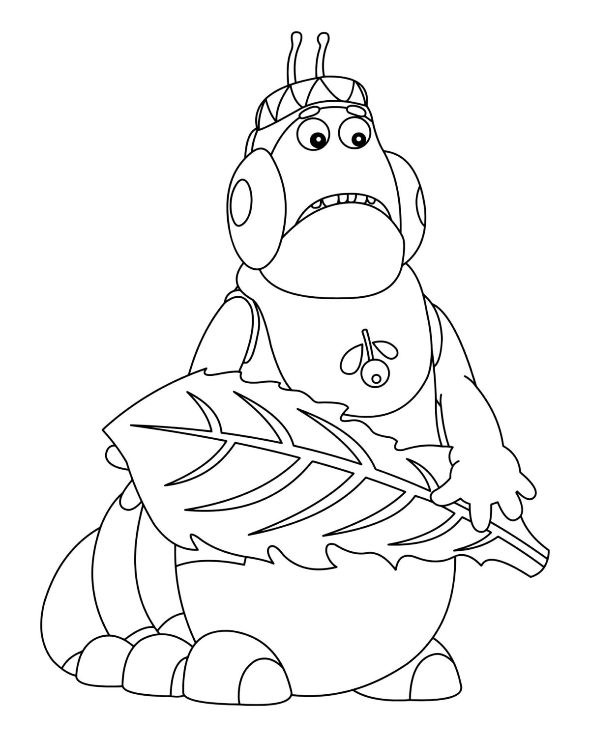 Лунтик пескарь Иванович раскраски