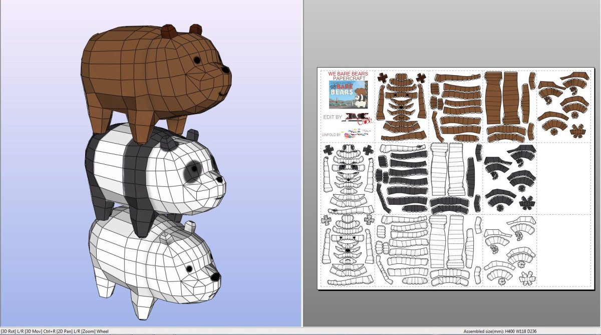 Животные из бумаги