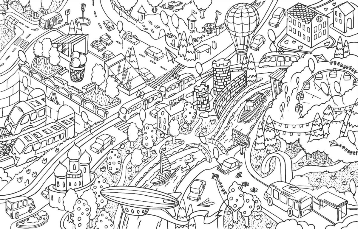 Антистресс город