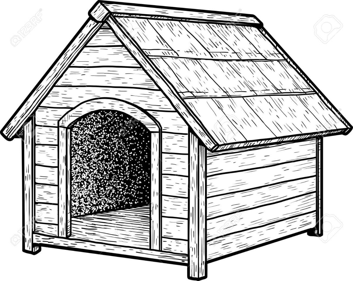 Бука для собаки раскраска