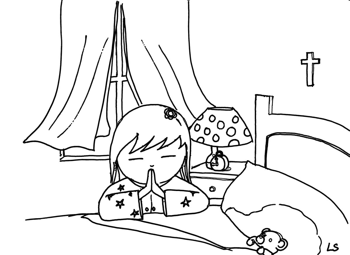 Раскраска здоровый сон для детей