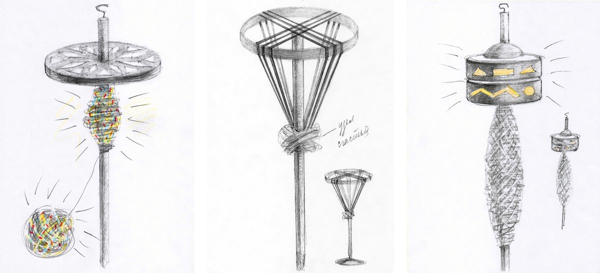 Урало-Сибирская роспись раскраска