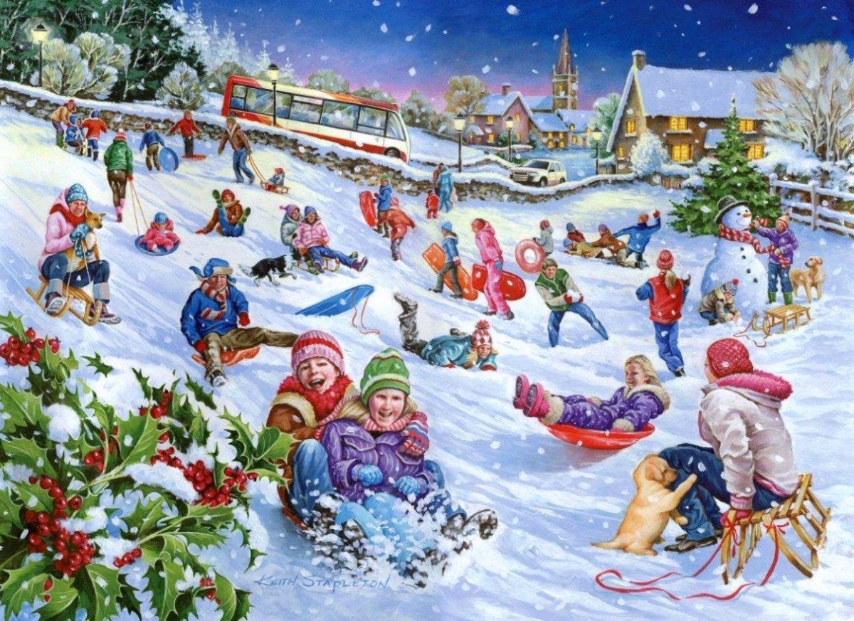 Зимние развлечения для детей