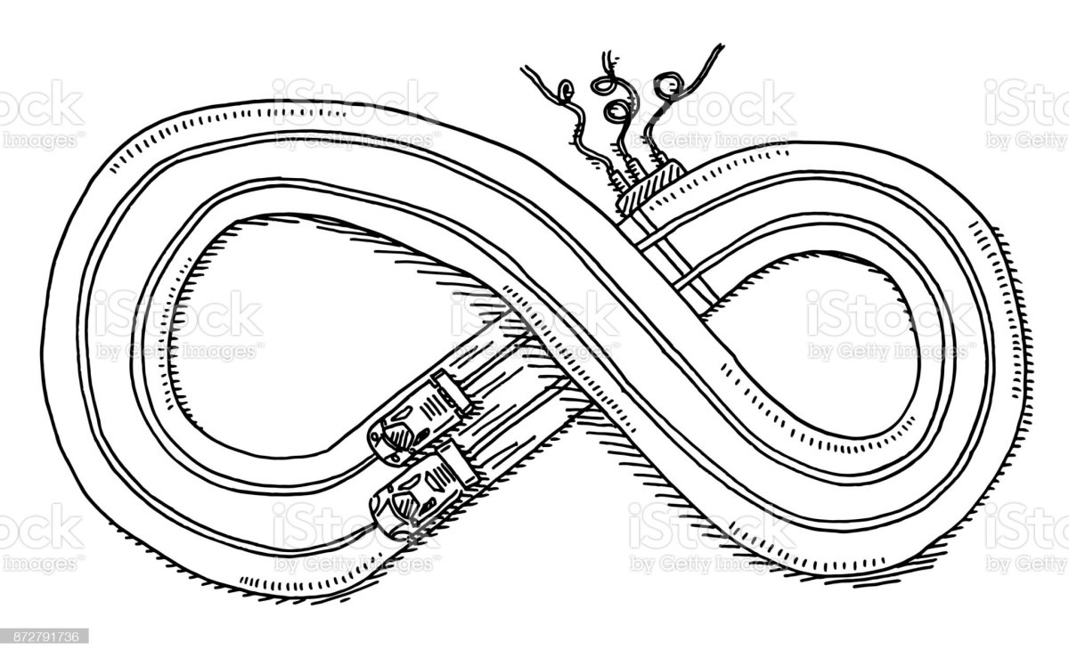 Гоночный трек Графика