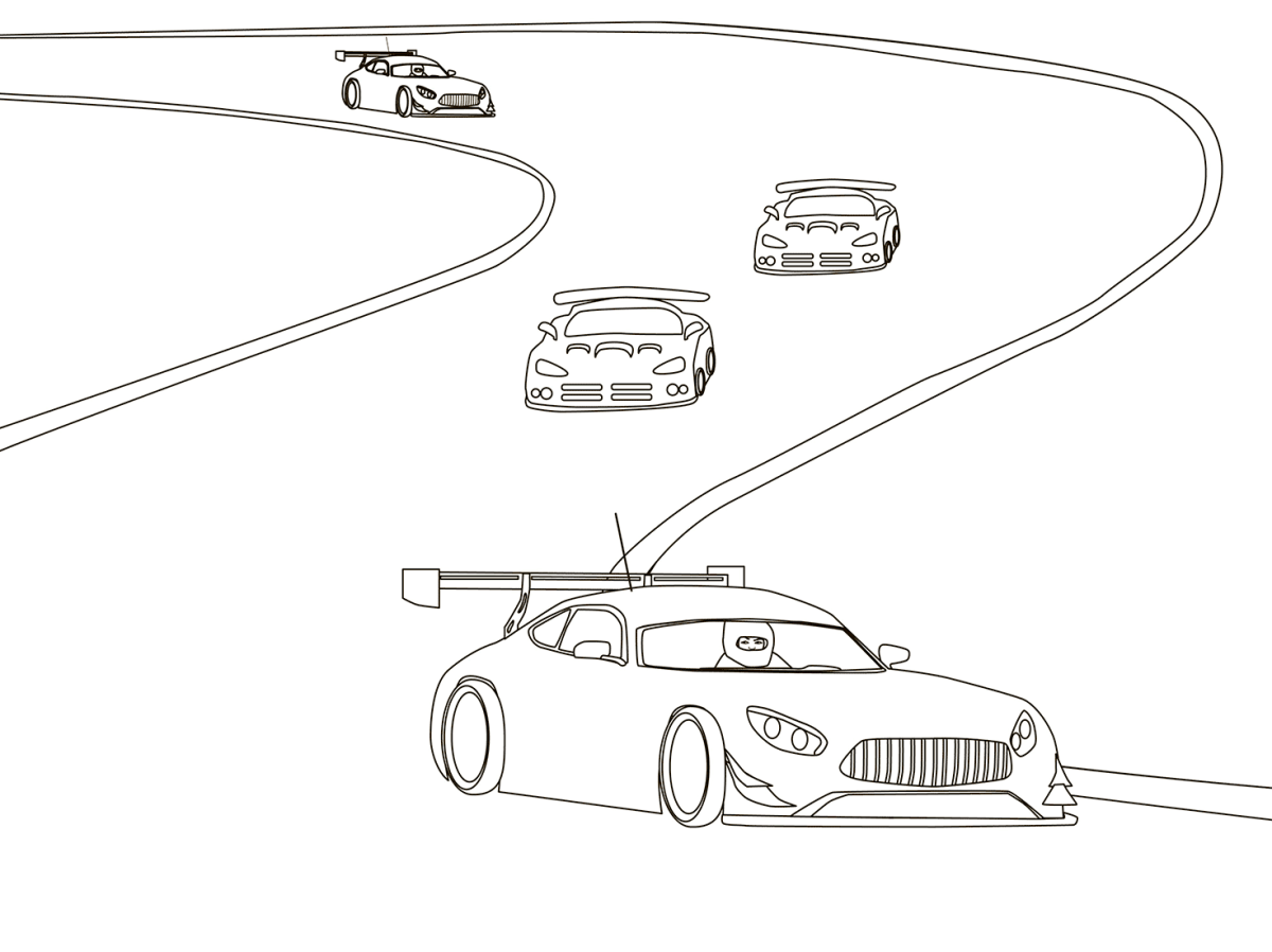 Разукрашка машинки хот Вилс