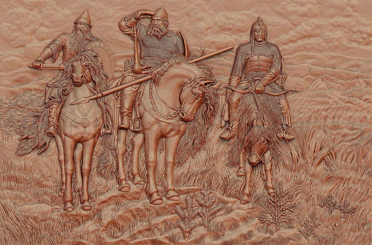 Раскраска шедевры русской живописи