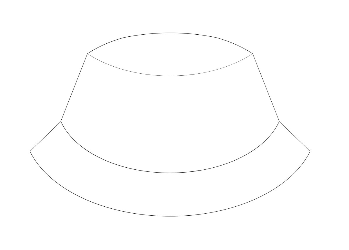 Шляпа контур