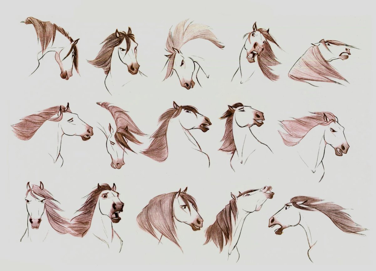 Тату эскизы маленькие лошадки