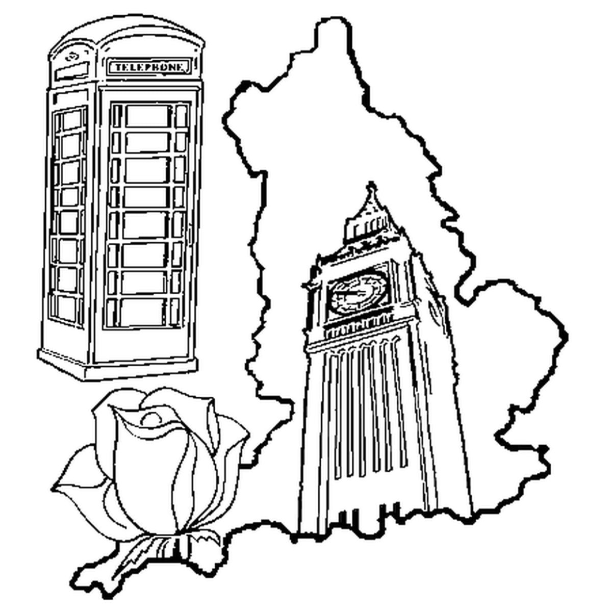 Лондонский Биг Бен скейч