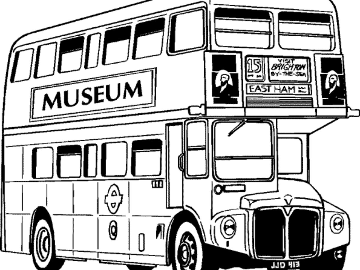 Раскраска Биг Бена в Лондоне