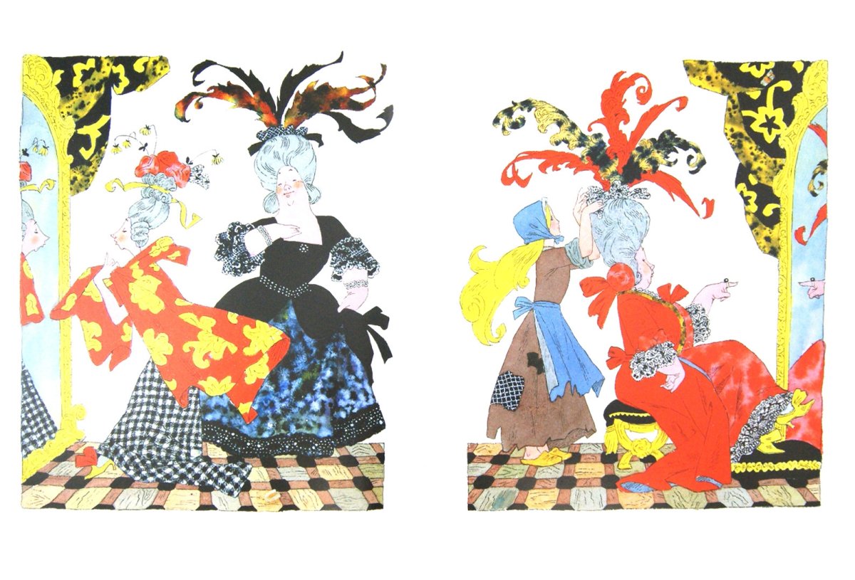 Золушка художники Эрик Булатов Олег Васильев