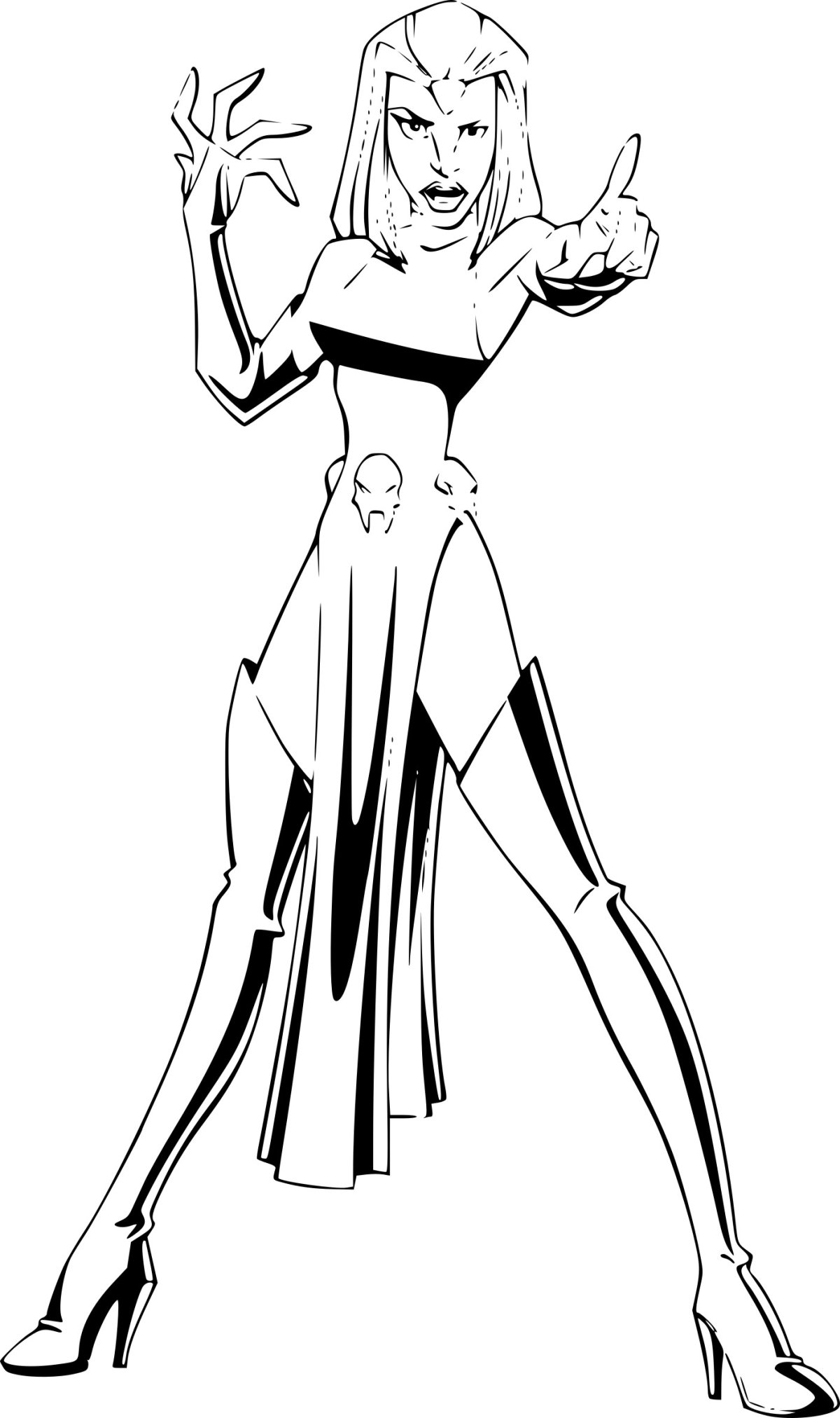 Раскраска Супергерои люди Икс