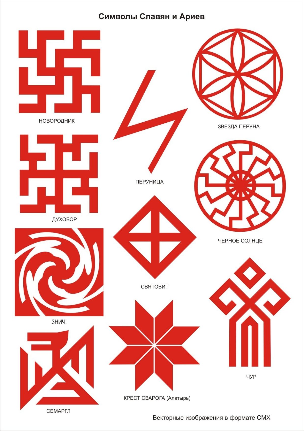 Солярные символы древней Руси