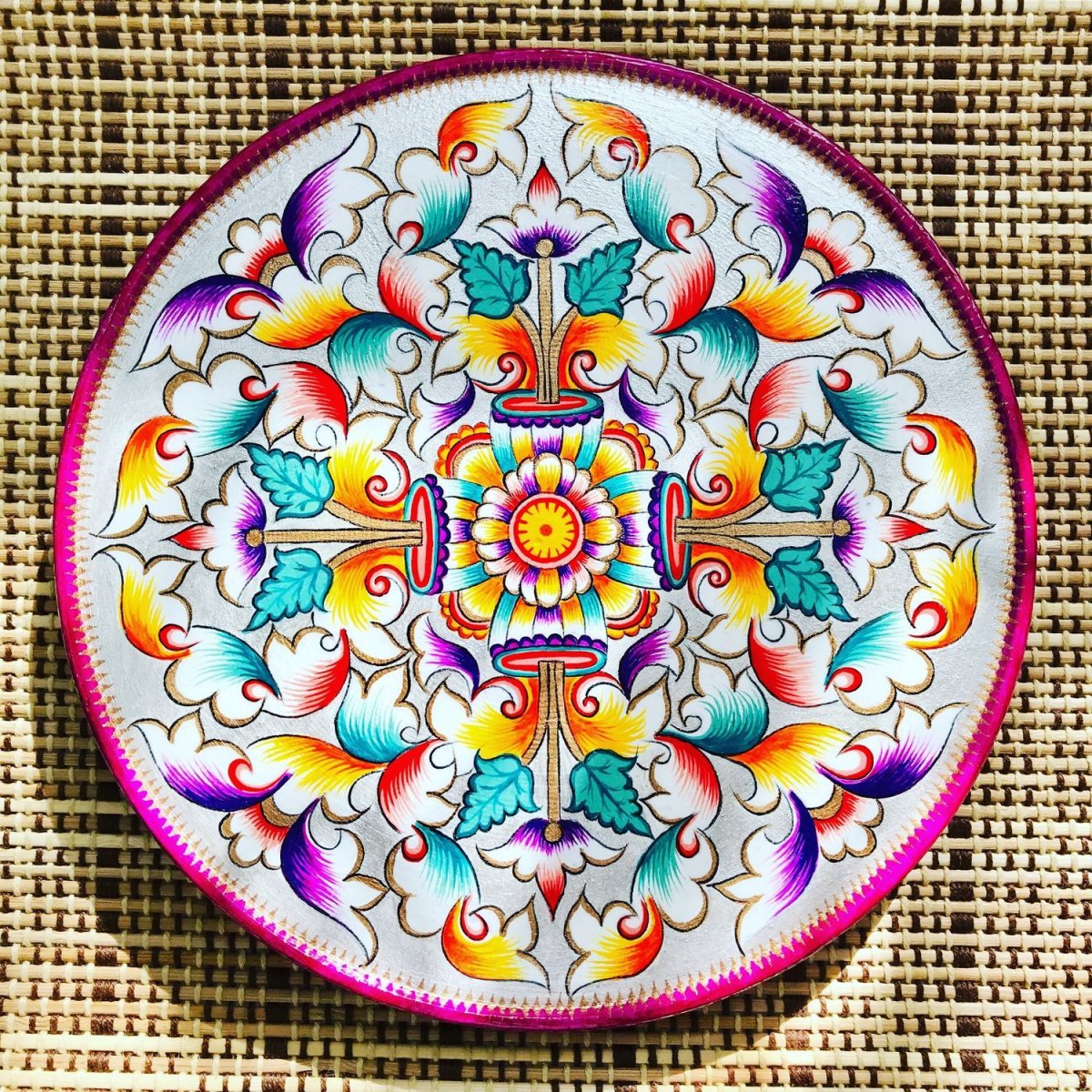 Гуслицкая роспись в Егорьевске