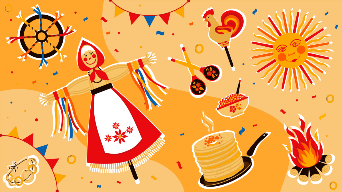 Масленица раскраска для малышей