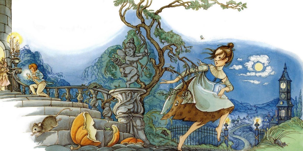 Сказки братьев Гримм Золушка