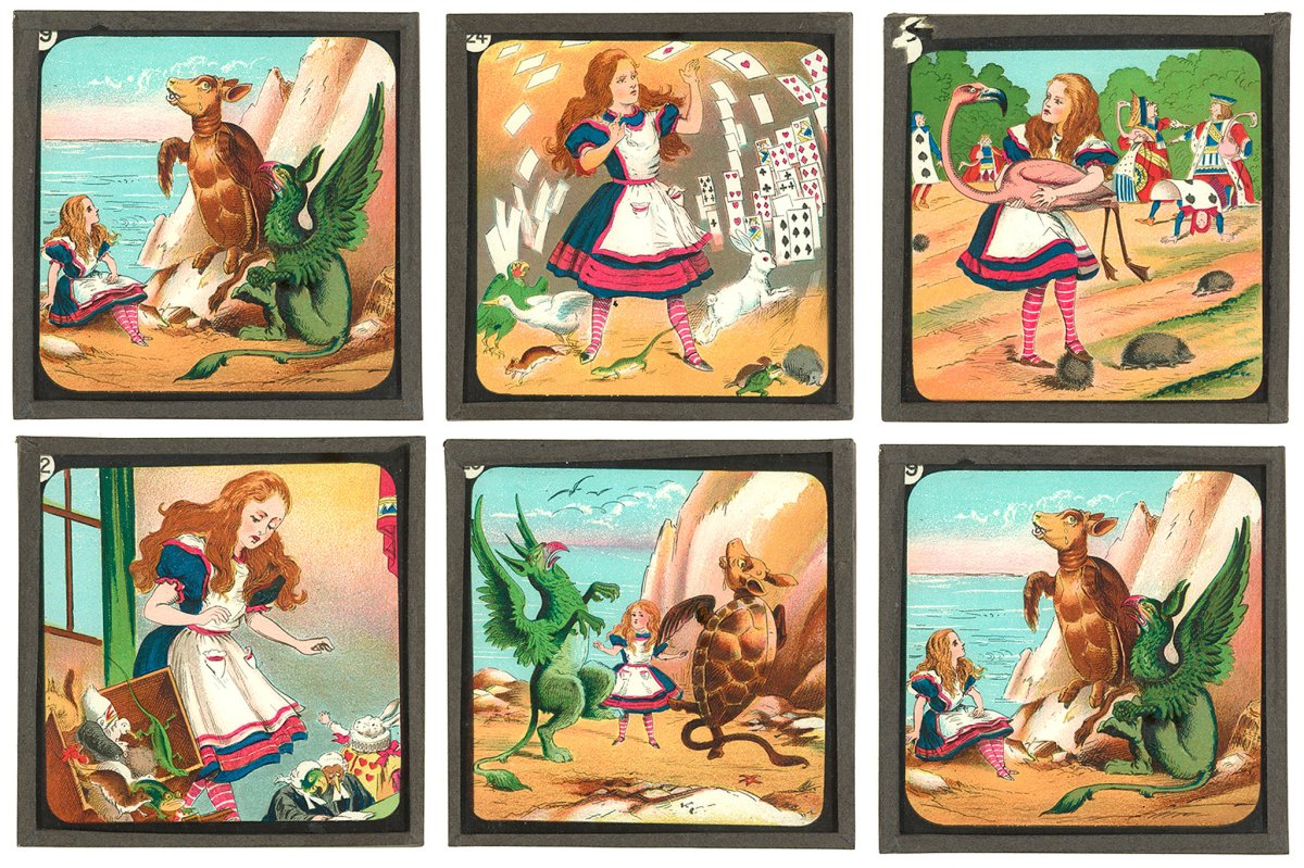 Найти 10 отличий Алиса в стране чудес