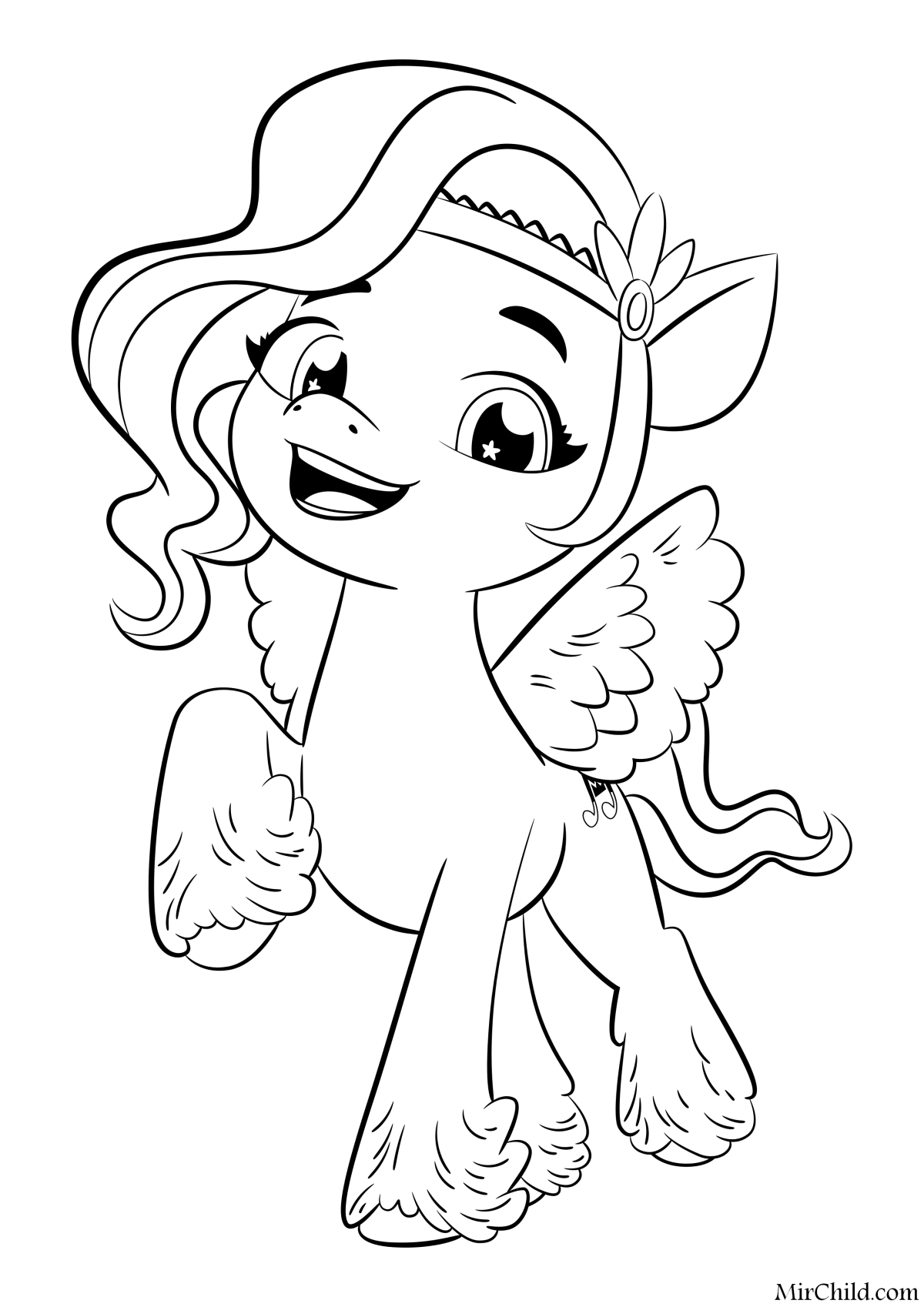 Раскраски пони лайф маленькие пони