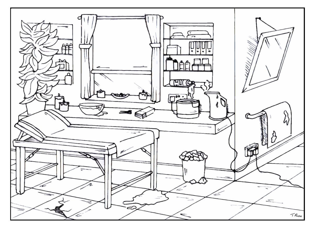 Домашние опасности раскраски для детей