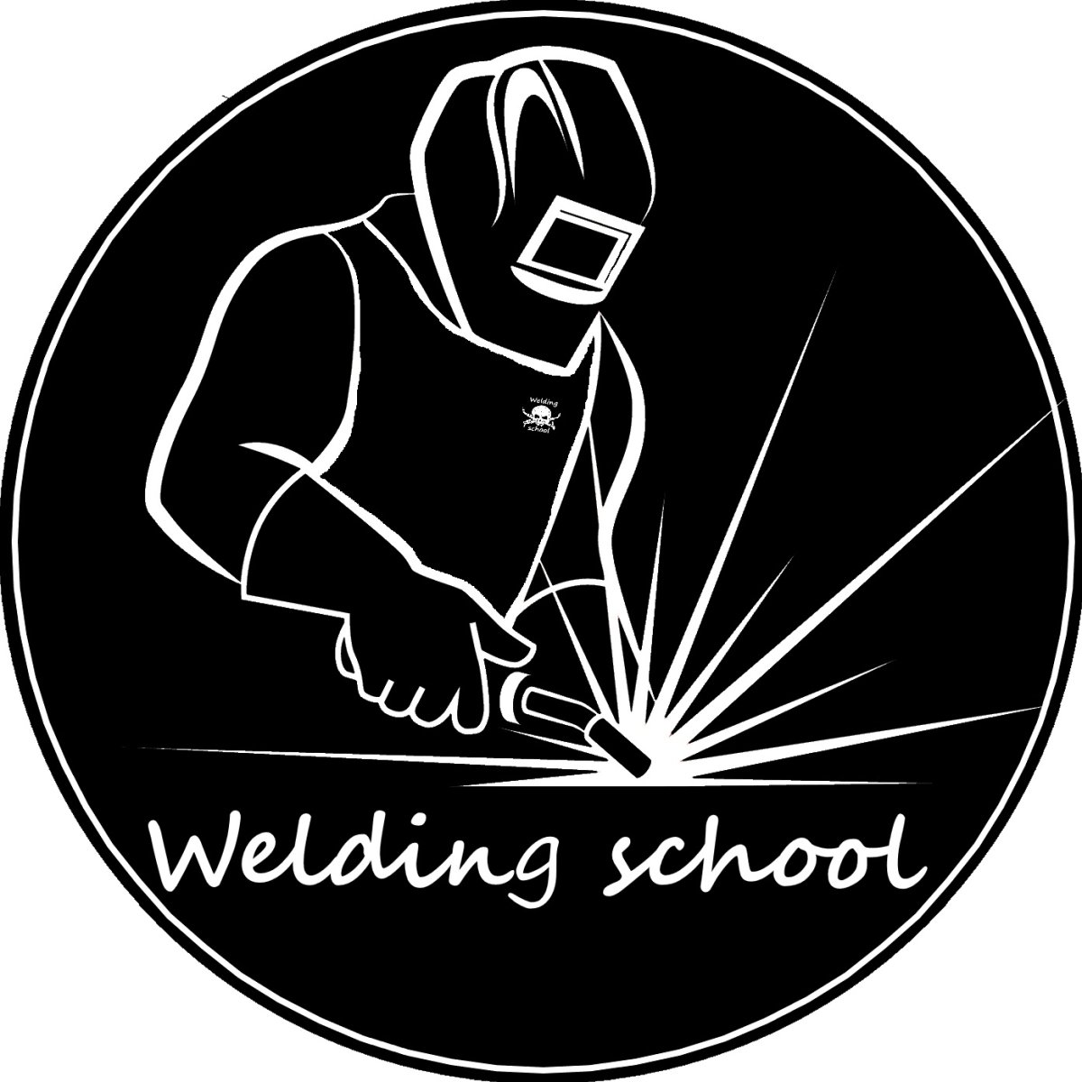 Нарисовать маску сварщика