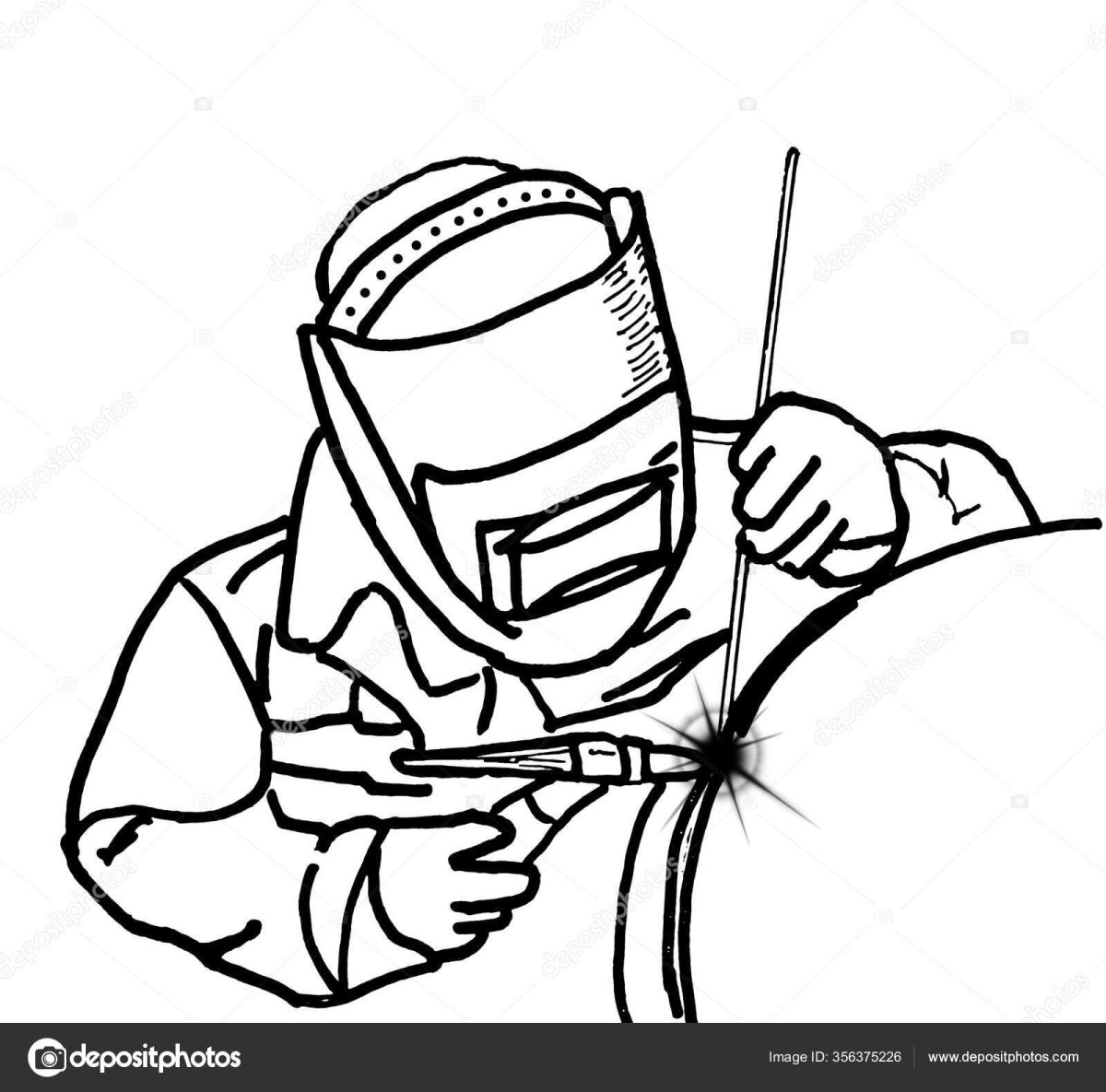 Значок сварщика