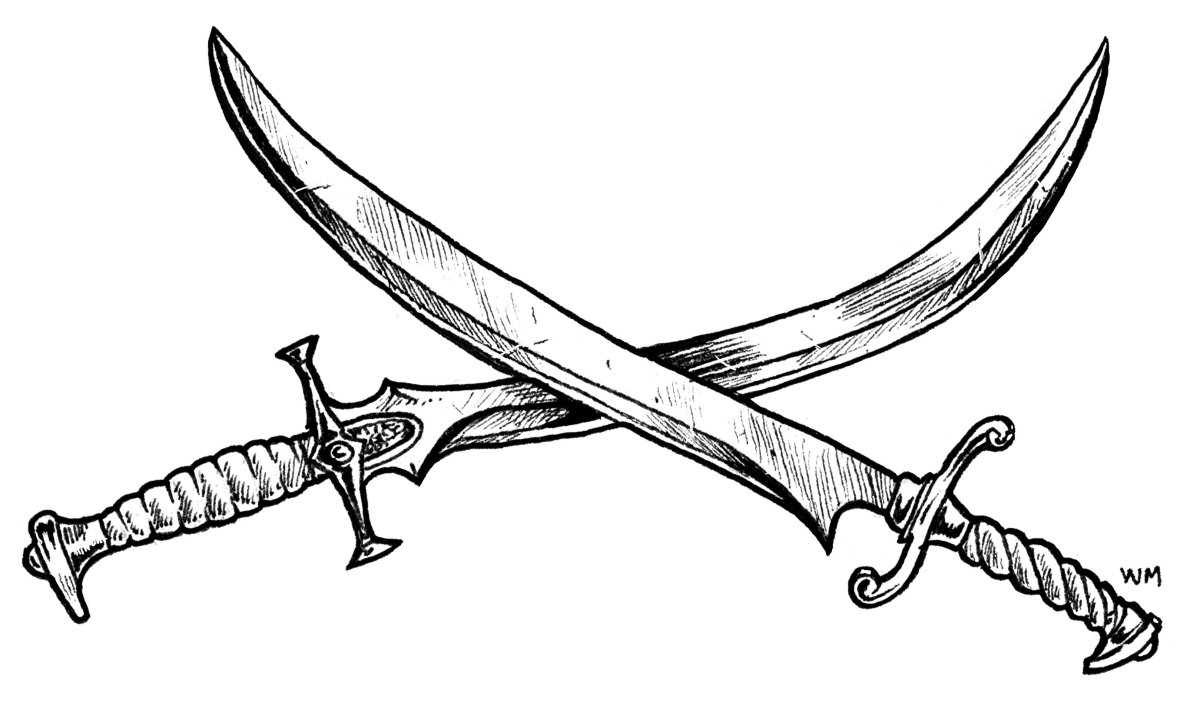 Пиратская сабля