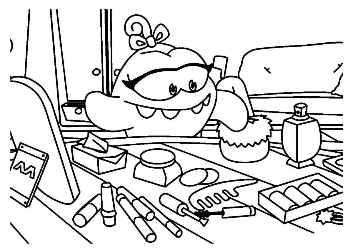 АМНЯМ И Амняша раскраска