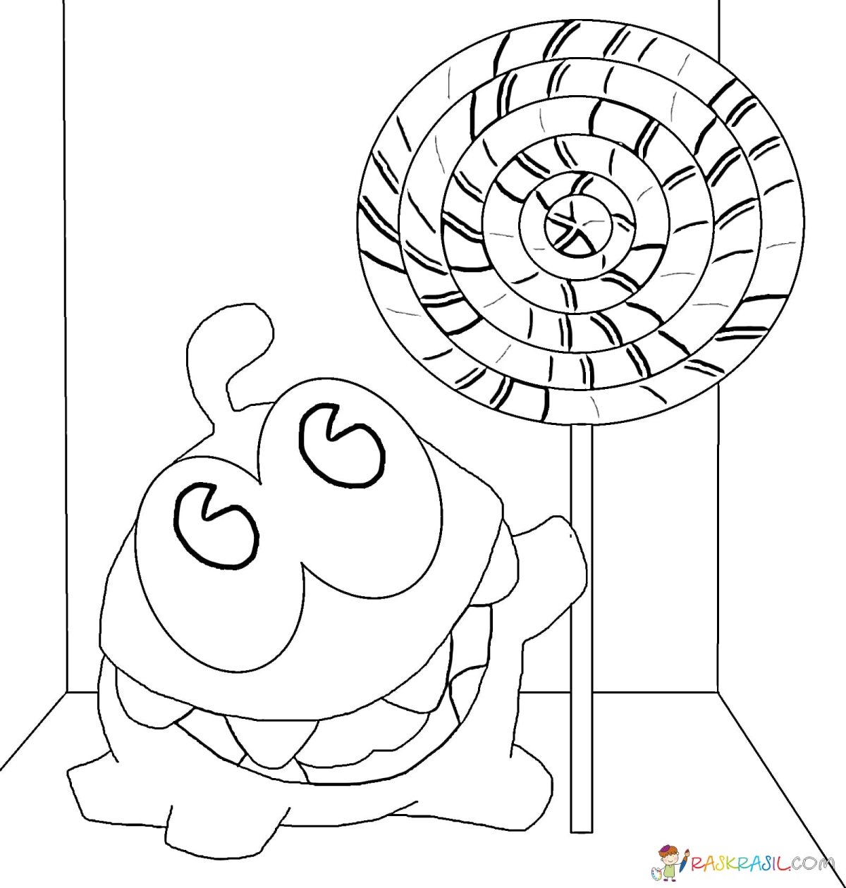 Раскраска. Ам-Ням