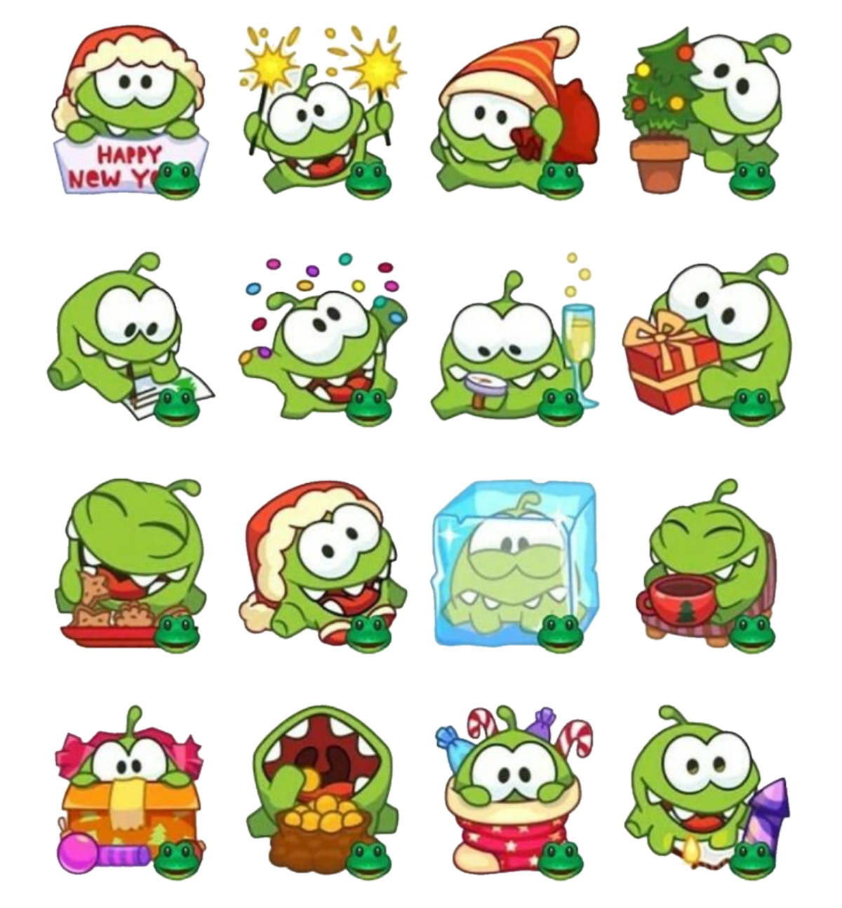 Ам Ням рисунок для срисовки