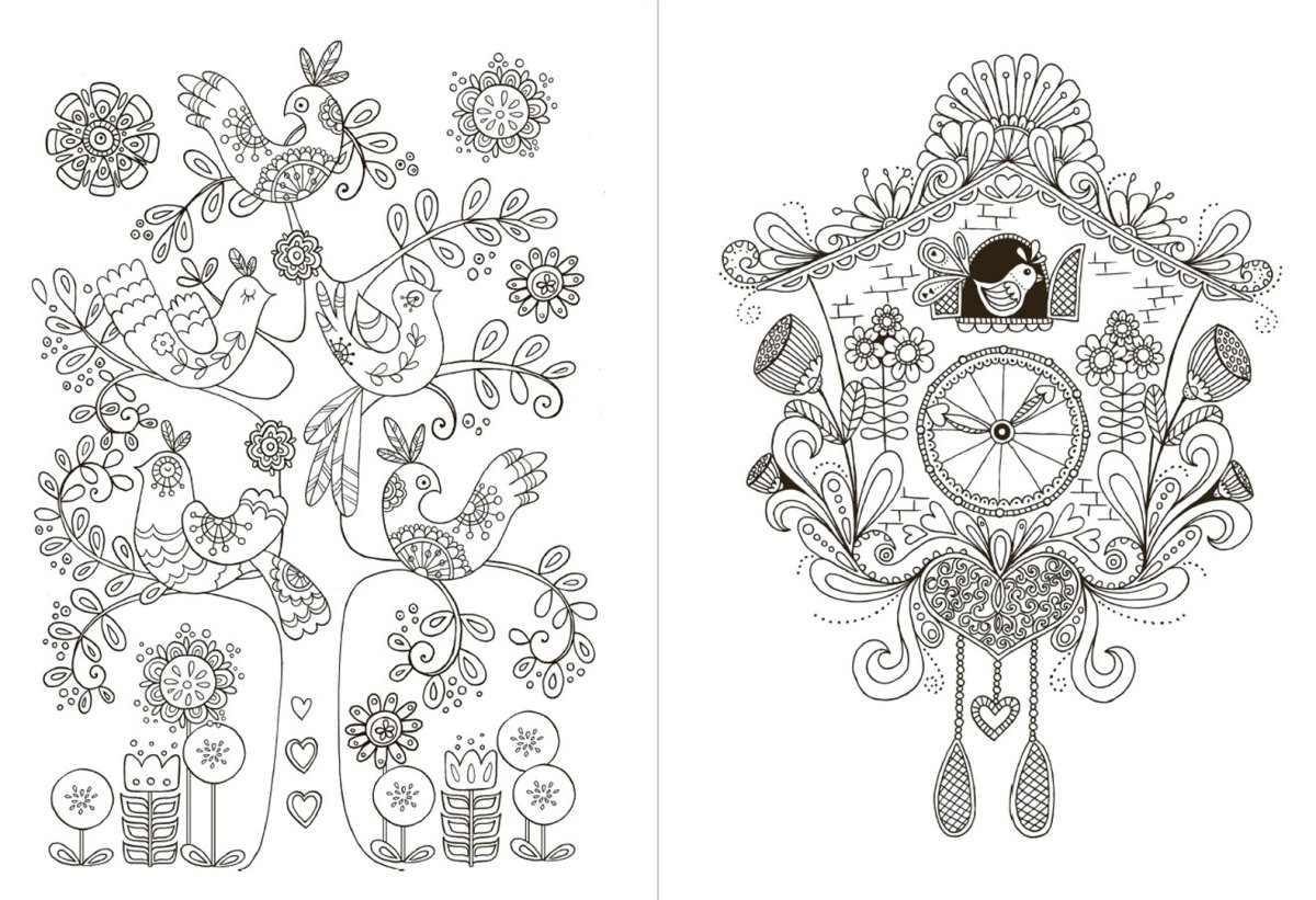 Орнамент Модерн животные