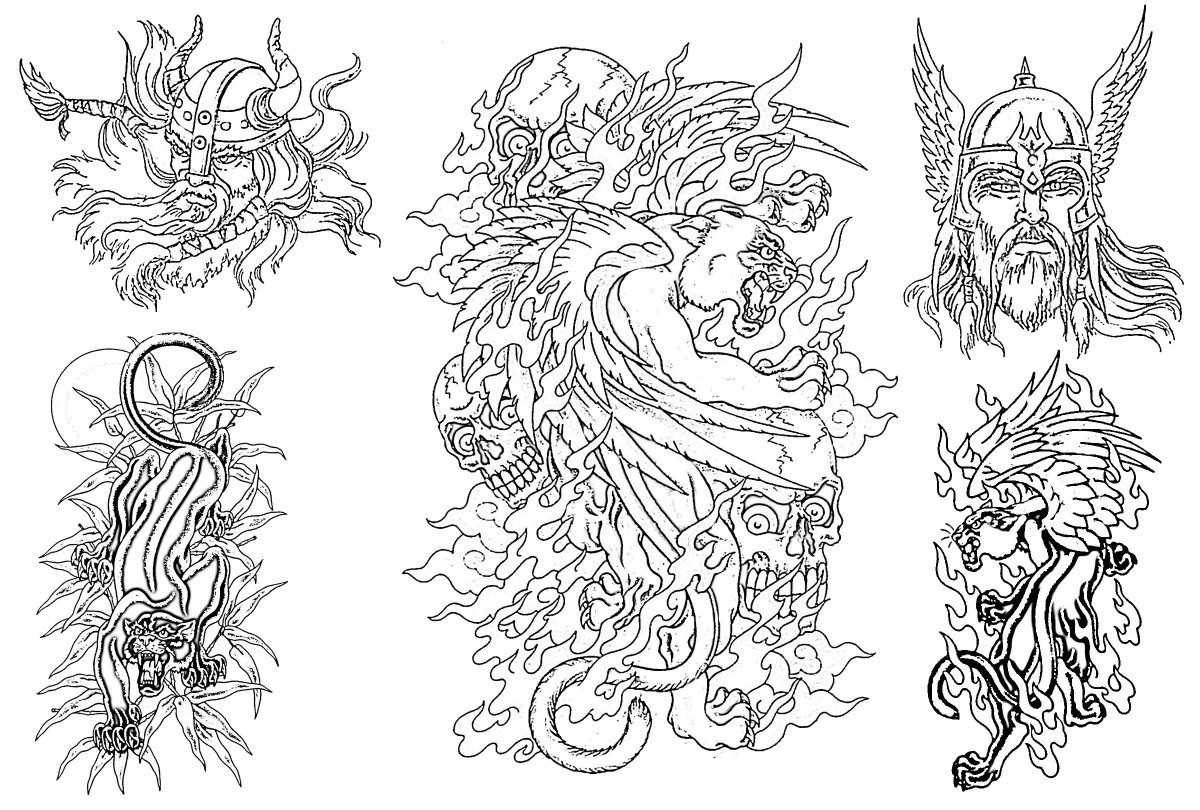 Кельтское Древо жизни тату