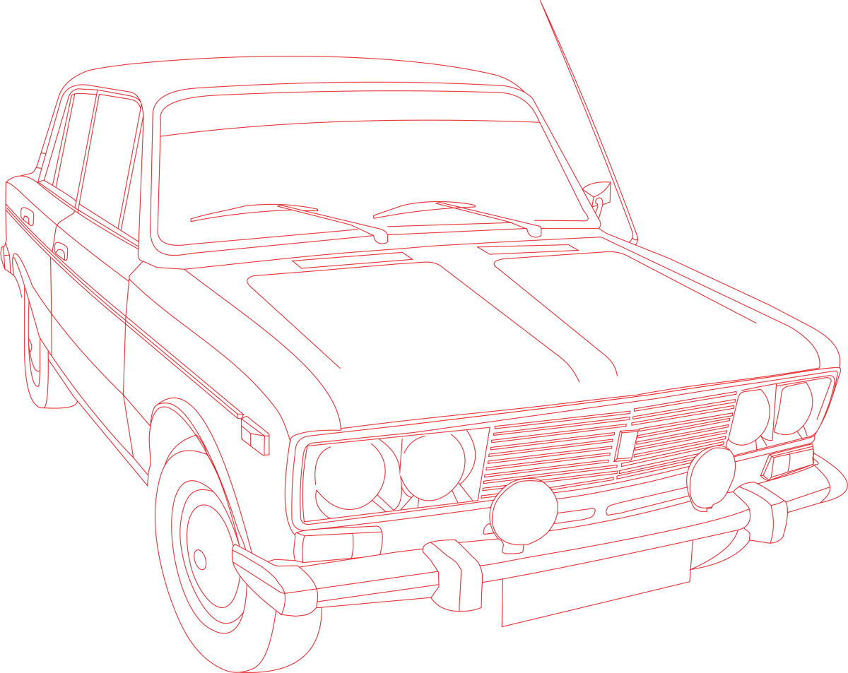 ВАЗ 2106 сбоку