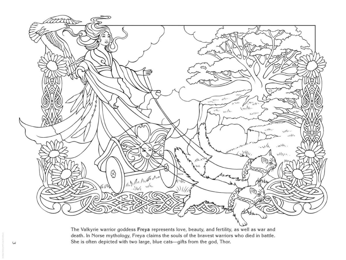 Женщина воин эскиз