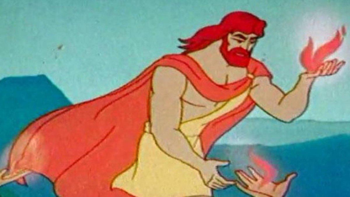 Зевс и Прометей мультфильм