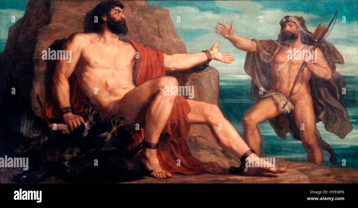 Греция Прометей арт